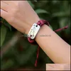 Charm Armbänder Liebhaber Armband Doppel Herz Liebe Leder Mode Paar Schmuck Für Männer Frauen Geschenk 3519 Q2 Drop Lieferung Dhc8J