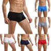 Underpants Men's Sexy Boxer Briefs Ice Silk Breathable Ultra-thin Panties