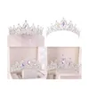 Tiaras Bride luksusowa korona modna tiara dla kobiet ślubnych dhinestone księżniczka nakrycia głowy wykwintne akcesoria do włosów moda 2502 dhwmr