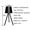 Table Lamps Modern Bedside Reading Desk Lights Cordless Portable Wireless Design Tripod Indoor Lighting Fixture Bar Cafe El