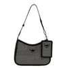 Neue Mode Damen Umhängetasche Design Erweiterte Single Shoulder Oblique Straddle Handtasche Qualität Strass Unterarmtasche