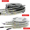 Led Strips Strip 5050 Rgbw Dc 12V / 24V Flexible Light Rgb Ajouter Blanc Chaud 60 Led / M 96 5M / Lot Drop Delivery Lights Lighting Holiday Dhshq