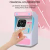 لاعبي اللعبة المحمولة ATM Savings Toys Banking Toys Personal Coin Coin Money Bank Pink Machine Kids Toy Toy Toy Gifts