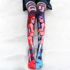 Chaussettes japonaises pour femmes, bas de cuisse pour filles, Harajuku, dessin animé mignon au dessus du genou, longs et Sexy, Tube haut, douleur Anime Cosplay319y