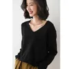 Women's Knits 2023 Women Sweater Spring Autumn Long Sleeve Loose Jumpers N-neck Bottoming Shirt Casual Womens Knitwear Winter Pullovers