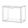 Storage Boxes Dustproof Handbag Display Case Desktop Book Organizer HD Clear Material Lady Bag Box Home Decor Luxury Cabinet