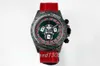 2023New 8f Lucky Turntable Watch heeft een diameter van 40 mm en uitgerust met 7750 timingbeweging koolstofvezel kast saffier spiegel koehide nylon strap heren horloges