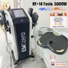 13 Tesla Neo DLS-EMSLIM Slimming Machine 5000W 4 handles RF Emszero Hi-emt Nova Body Sculpt EMS Muscle Stimulation Equipment Pelvic Pads are Optional