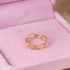 Bagues de grappe conception évidée en forme de coeur en acier inoxydable bague de fiançailles de mariage pour les femmes Couple Anillos Mujer 2023