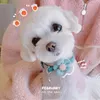 Colliers de chien en peluche réglable collier de fleurs pour animaux de compagnie pour chiens beau avec un cadeau de noël chiots et chats produits accessoires