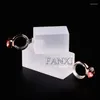 Bolsas de joias lote acilícico de 5 anel exibição de suporte para suporte de anel