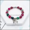 Bedelarmbanden mooie romantische vintage voor met kristal kralen fit pan sieraden carshop2006 drop levering dhij0