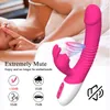 Vibromasseur Konijn Zuigen g Spot Clitorals Stimulator Verwarming Realistische Vibrerende Dildo Adult Sex Toys Voor Vrouwen Genot Orgasme 0803