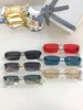 Damen-Sonnenbrille für Damen und Herren, Sonnenbrille für Herren, modischer Stil, schützt die Augen, UV400-Linse, mit zufälliger Box und Etui 0110