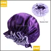 Beanie/Kafatası Kapakları İpek Gece Kapağı Şapka Çift Taraf Giyim Kadınlar Baş Ele Uyku SATIN BONNET İÇİN BEOYIF SAÇLARI UYAR Mükemmel Günlük Satış 8 DH4F7