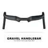 Bike Handlebars &Components Carbon Gravel Handlebar 31.8mm Road Bicycle Large Angle Bent 10 Degree Outer Drop Bar 400/420/440mm Handle