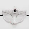 Party Masks 10st Lace Mardi Gras Masquerade Mask för Carnival Prom Venetian Half Retro Costume Fancy Dress Supplies 230206