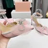 mach women lady 9.5cm bowtie dress sandal shoes blingbling high heels heeled formal party club evening cocktail shoes MH3932