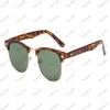 الحظر الحظر العدسات المصمم عدسة زجاجية الرجال نساء نظارات شمسية Adumbral UV400 Eyewear Classic Brand Bands 3016 Male Sun Glasses Rays Metal Frame Raybans with box case