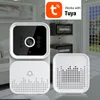 Doorbells Tuya Wireless Video Doorbell Digital Visual Intercom WIFI 2.4G 5GHZ Waterproof Electronic Guard 1080P Home Security Camera 230206