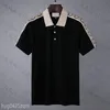 5A 2021ss Designer Polo Uomo Luxury Polo Casual Mens T Shirt Snake Bee Lettera Stampa Ricamo Moda High Street Man Tee