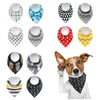 Dog Collars 4pcs Cool Style Pet Scarf Collar Bandanas Tie Soft Cotton Neck Bib For Small Medium Large Accessories