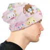 Beralar Unisex Sugarbunnies Japon animasyonu Sarkık Beanie Hat Erkek Kadınlar Karikatür Tv Serin Örme Kafa Beanies Kış Kayakları için Kapak