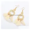 Dangle Chandelier Bohemina Fashion Jewelry Earrings Hoop Colorf Beaded Tassels Drop Delivery Dhhzi