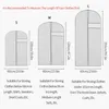 Одежда Гардероб Хранение Пылезащитные Чехлы Водонепроницаемая Одежда Пылезащитный Чехол Пальто Костюм Платье Протектор Висячие Сумки Для Одежды Шкаф Организатор 230114