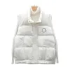 Jaqueta de luxo feminina designer jaqueta de inverno feminino colete de moda feminina colete curto gola colete s-XXL