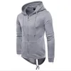 Hoodies للرجال 2023 الظهرية تقسيم الأكمام الطويلة تصميم الرياضة غير الرسمية هوديي الشتاء الشتوية