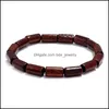 Beaded Strands Handmade Wooden Beaded Charm Bracelets Jewelry For Men Women Bangle Party Club Fashion Accessories 1838 T2 Drop Deliv Dhp9J