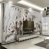 Sfondi Stile europeo 3D Stereo Rilievo Angelo Scultura Murales Carta da parati Soggiorno TV Camera da letto Sfondo Panno da parete Papel De Parede