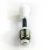 柔軟なベースバルブソケットPCアルミニウムホワイトコンバーター10cmホルダーエクステンションライトをN0X9でLED LED LED LED Flexible Bass Bulb Socket PC Aluminum White Converter