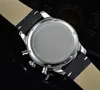 男性用腕時計 2022 新しいメンズ腕時計 6 針すべてダイヤルワーククォーツ時計トップの高級ブランドクロノグラフ時計革ベルトメンズファッションユニ