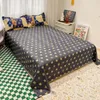 Bedding Sets Bear Printing Duvet Cover Bed Sheet Pillowcase Set Geometric Soft Comforter For Kids Adult Best quality