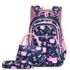 Dziecięce torby szkolne dla dziewcząt Princess Waterproof School plecaki dla dzieci drukowanie plecaków Ustaw szkolne torby dla dzieci dla nastolatków 224e