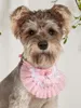 Dog Apparel Pet Bandana CostumeCat Cute Lace Princess Saliva Towel Bib Scarf Small Cat Dress Up Accessories Before Buyin