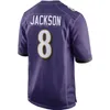 Lamar Jackson Football Jersey Custom Roquan Smith Odell Beckham Jr Zay Flowers Rashod Justin Tucker Marlon Humphrey JK Dobbins Andrews Hamilton