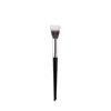 Makeup Brushes 1pcs Goat Hair Blush Brush Stippling Cosmetic Powder Natural Blooming Blusher Highlighter Contour