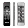 WeChip W3 2.4g لوحة مفاتيح اللاسلكية صوت Air Mouse Mini Remote Controller لـ Android TV Box Windows Linux Remote