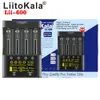 Chargers van mobiele telefoons liitokala lii-pd2 lii-pd4 lii-s8 lii-500 lii-600 lii-pl2 batterijlader voor 18650 26650 21700 AA AAA 3.7V lithium nimh batterij 230206