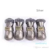 Hondenkleding huisdierschoenen 4 stks/set warme winterdierenlaarzen voor chihuahua waterdichte sneeuwschoenen outdoor puppy outfit anti glid 88