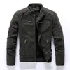 Herrläder faux läder män vinter varumärke läderjacka casual motorcykel vinter inner fleece pu coat faux läderjackor mens kläder streetwear 230307