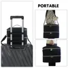 Opbergzakken dubbele laag draagbare nagellak Organisator kast handheld sundries container doos cosmetisch huis organiseren accessoire