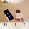 Portable Game Players 10000 MAH grote capaciteit draagbare retro gameconsole 2,8 inch Power Bank Video Game Dual USB Output mini handheld game speler 230206