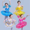 Stage use balé profissional romântico Tutu White Swan Lake Girl and Women Ballerina Party Dance Fantases Balledress