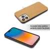 Водонепроницаемые чехлы для телефона натуральная вишня Blank Wood Ultra Slim TPU покрывает верхнюю продажу для iPhone 11 12 13 14 Pro x xr xs max