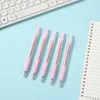 Penne in gel 0,5 mm Pressa Rollerball a inchiostro nero retrattile kawaii a 5-color morandi sottile punto pallpopoint writer writing wear wear wel