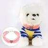 Dog Collars Elegant Necklace Puppy Collar Faux Pearl With Shiny Rhinestone Heart Shape Pendant Cat Jewellery Soft Pet Accessories